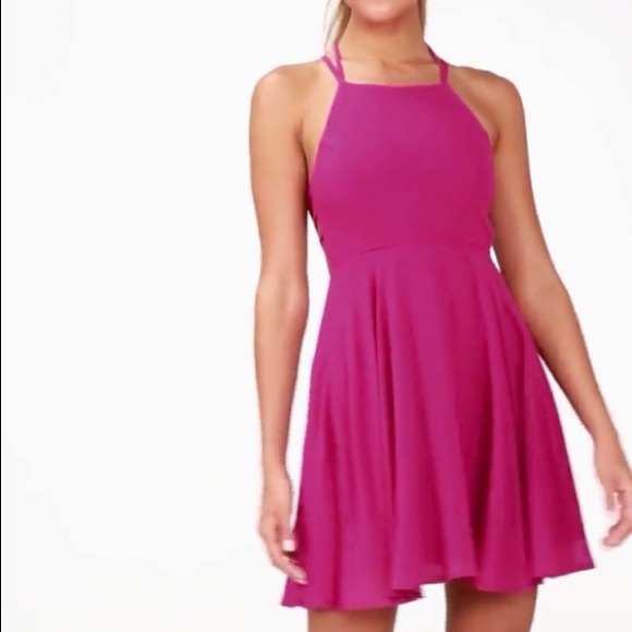 Lulus Dresses & Skirts - Lulu’s Good Deeds Lace-Up Dress